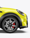Hatchback Cabrio Mockup - Side View