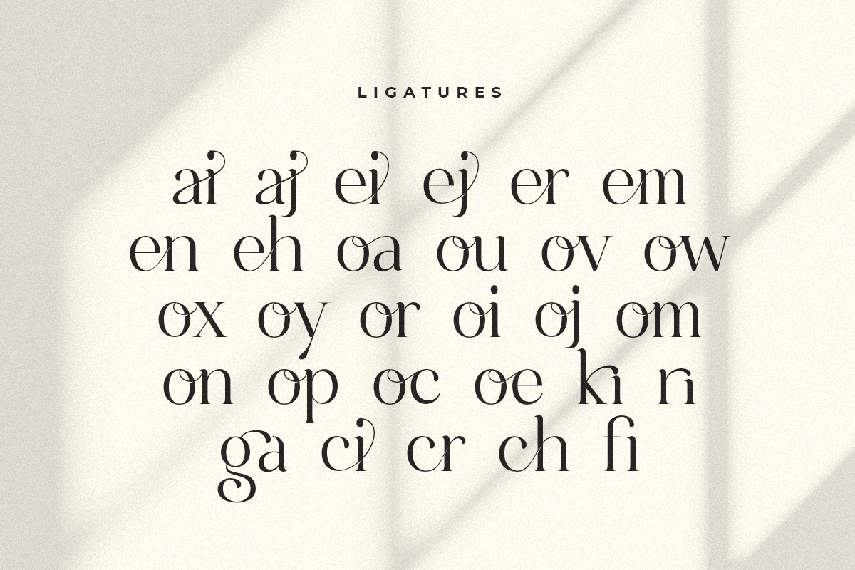 Amiora - Modern Unique Display Font Amiora - Modern Unique Display Font
