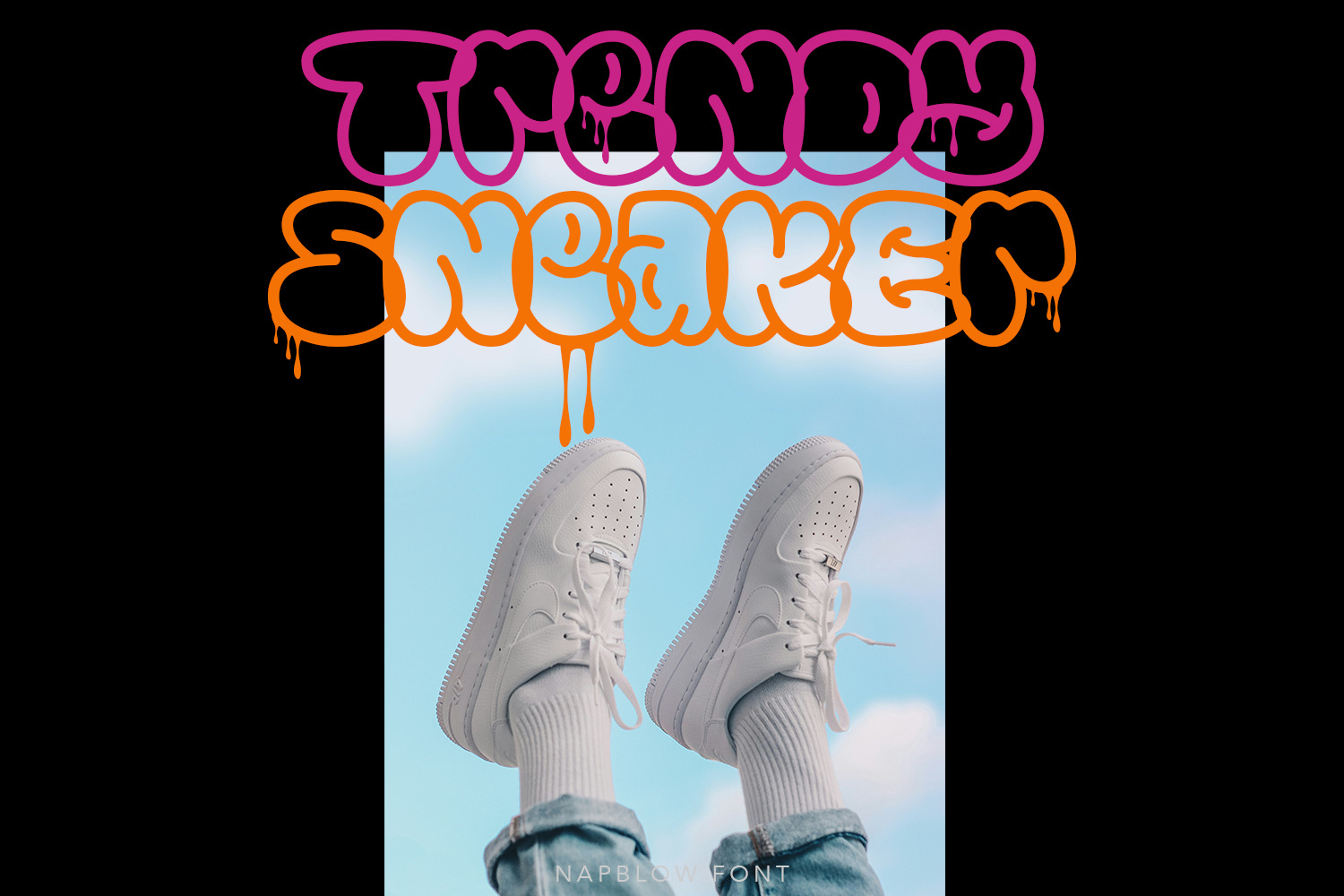 Napblow Graffiti Font Napblow Graffiti Font