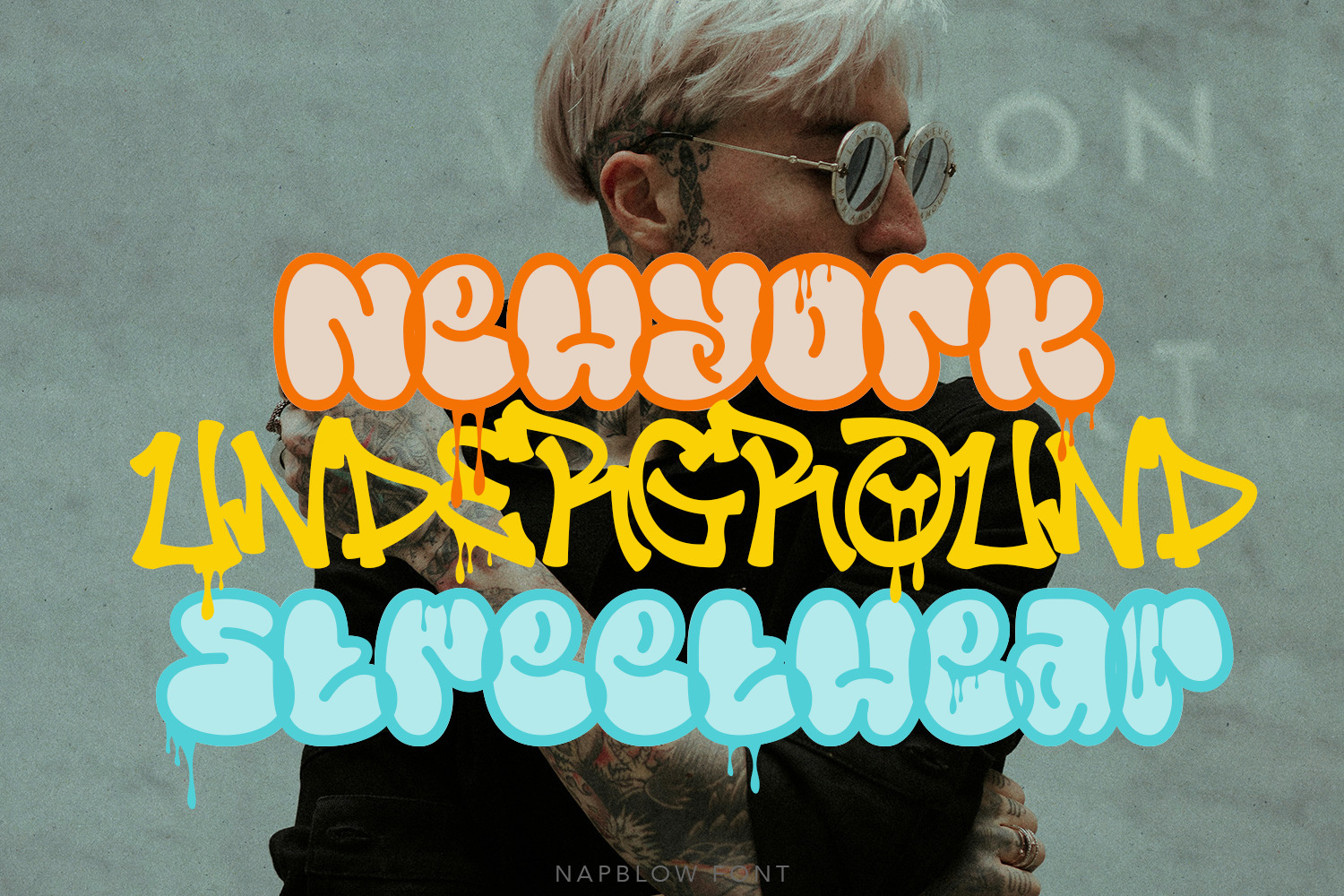 Napblow Graffiti Font Napblow Graffiti Font