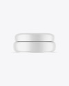 Matte Cosmetic Jar Mockup