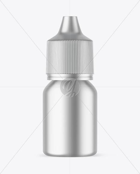 Matte Metallic Dropper Bottle Mockup Matte Metallic Dropper Bottle Mockup