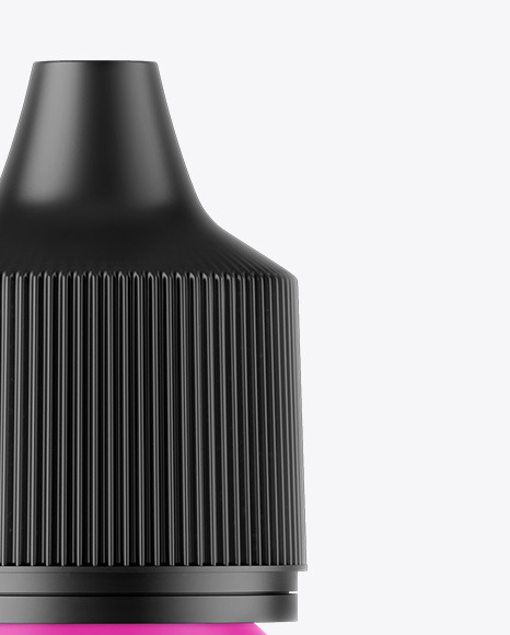 Matte Dropper Bottle Mockup