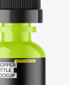 Glossy Dropper Bottle Mockup