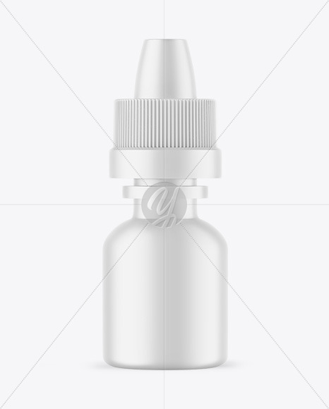 Matte Dropper Bottle Mockup