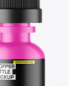 Matte Dropper Bottle Mockup