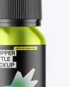 Metallic Dropper Bottle Mockup