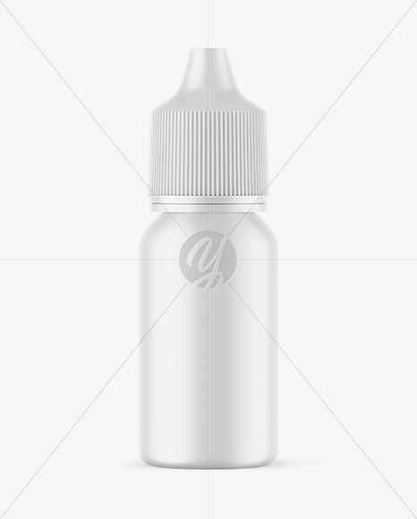 Matte Dropper Bottle Mockup