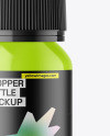 Glossy Dropper Bottle Mockup