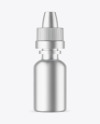 Matte Metallic Dropper Bottle Mockup