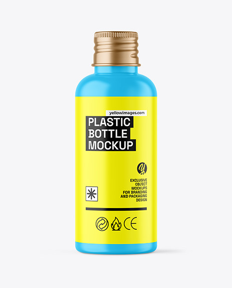 Matte Cosmetic Bottle Mockup