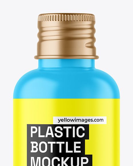 Matte Cosmetic Bottle Mockup