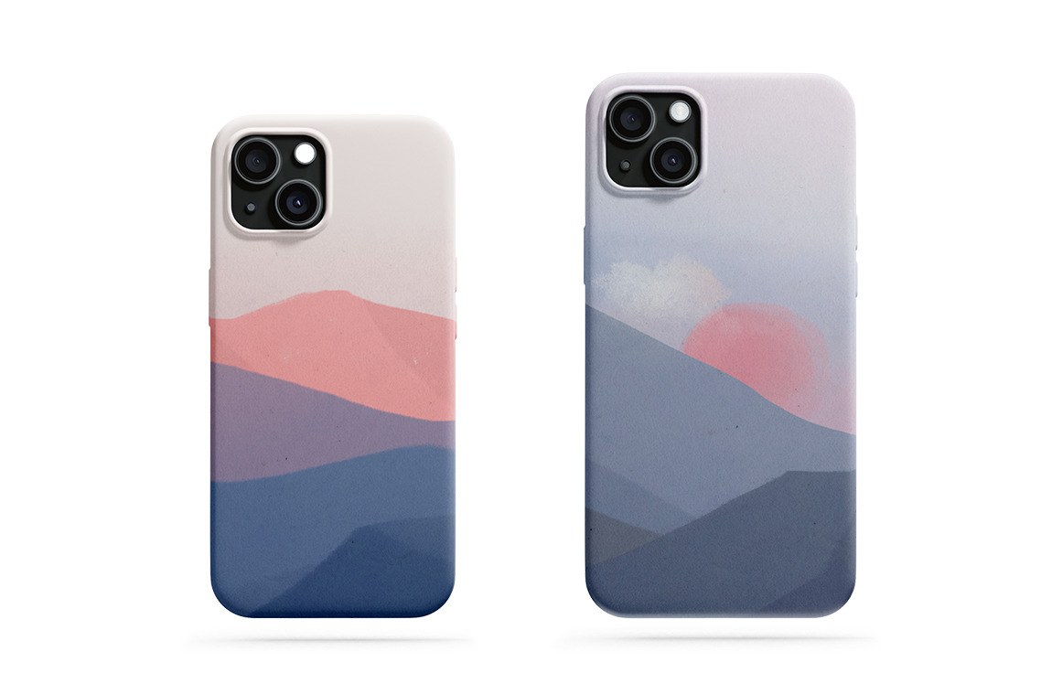 IPhone 15 & 15 Plus Case Animated Mockup IPhone 15 & 15 Plus Case Animated Mockup