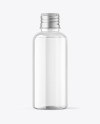 Clear Cosmetic Bottle Mockup