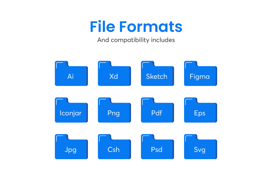 Web Hosting Icon Set