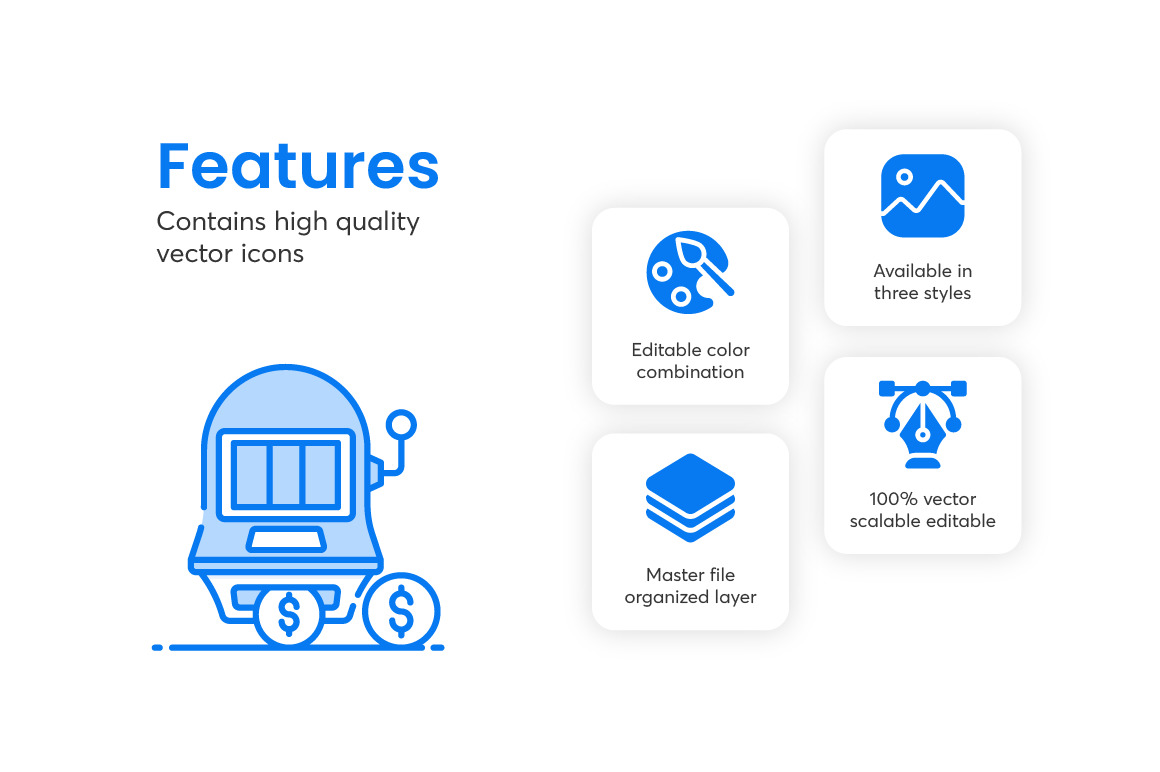 Casino Icons Set Casino Icons Set