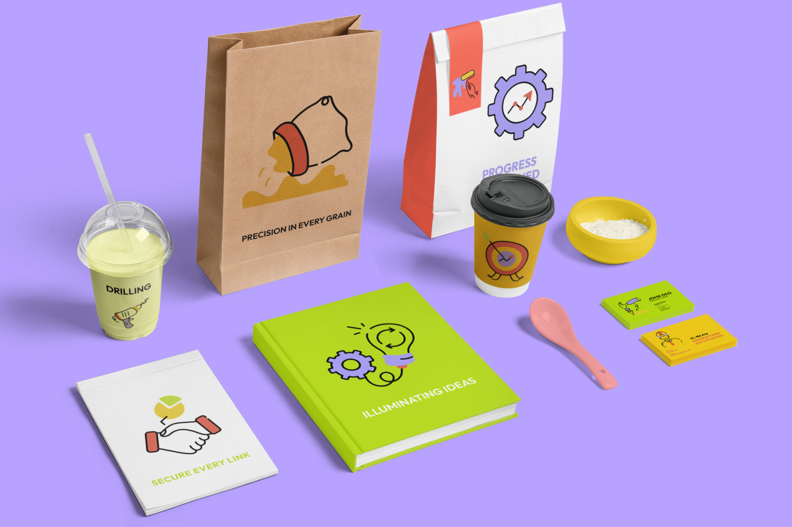 Animated Manufacturing Icons Animated Manufacturing Icons