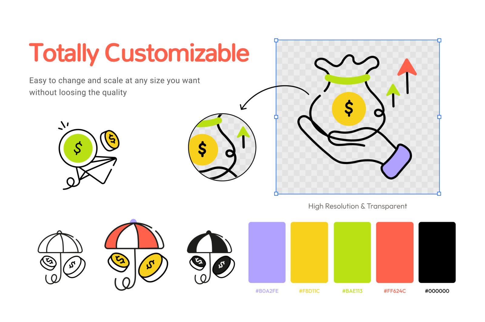 Animated Trading Icon Set Animated Trading Icon Set