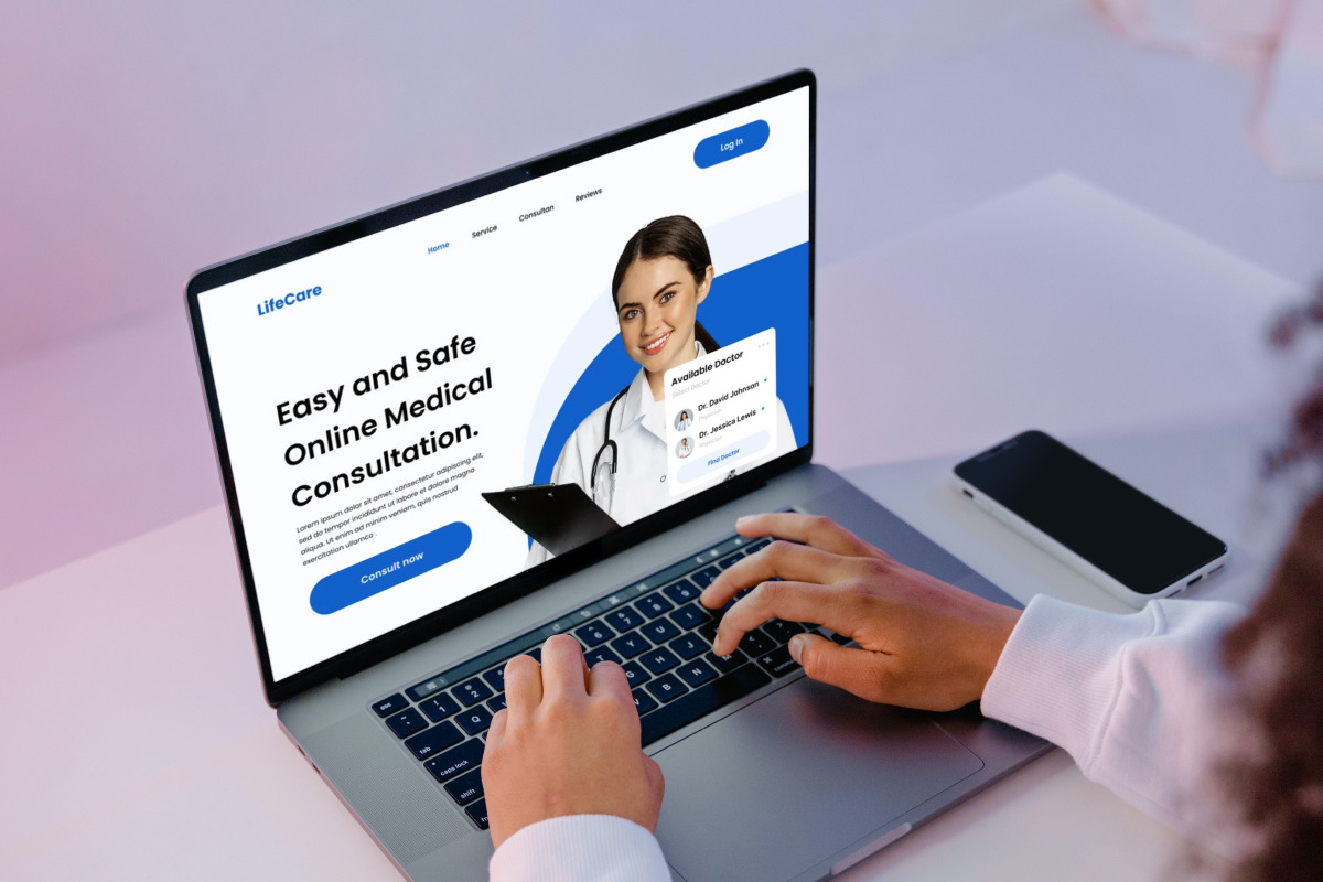 LifeCare - Doctor Consultant Landing Page V2