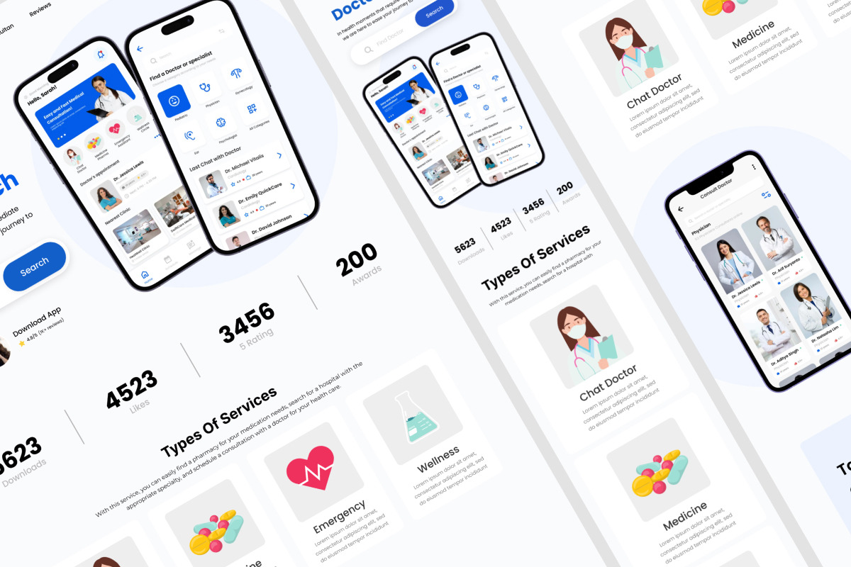 Care - Doctor Consultant Landing Page V2