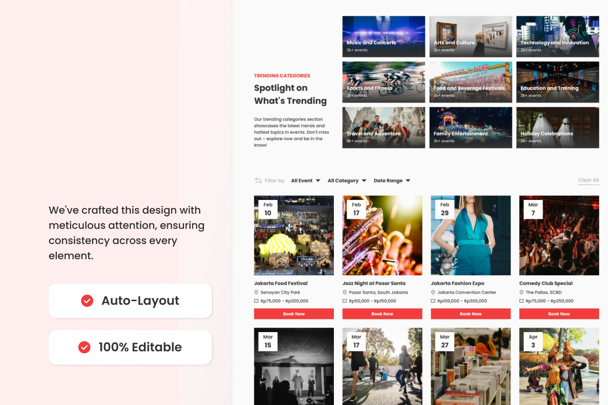 Evolvea - Event Booking Landing Page Evolvea - Event Booking Landing Page