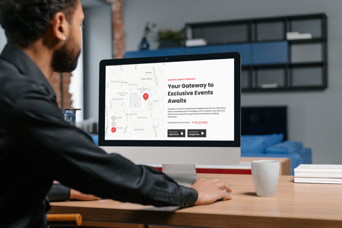 Evolvea - Event Booking Landing Page Evolvea - Event Booking Landing Page