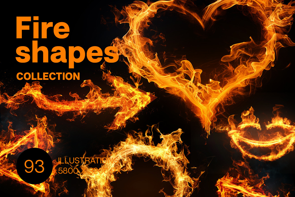 Fire shapes Fire shapes