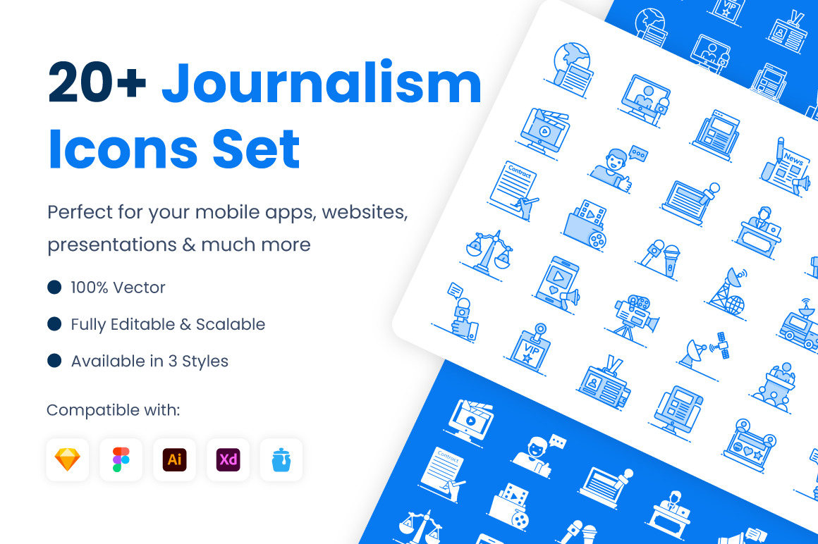 Journalism Icons Journalism Icons