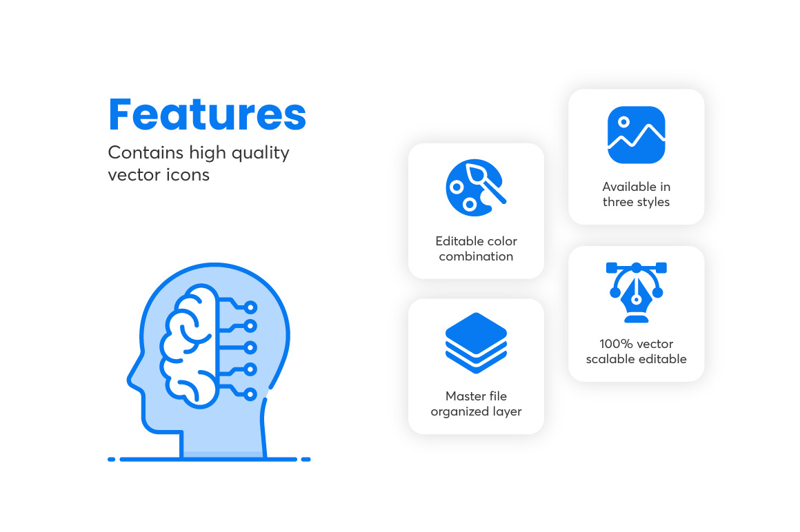 High Tech and IOT Icons High Tech and IOT Icons