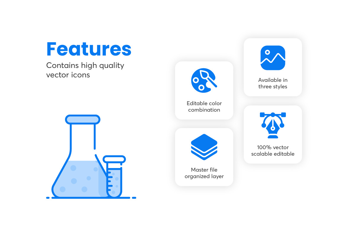 Quantum Physics Icons Quantum Physics Icons