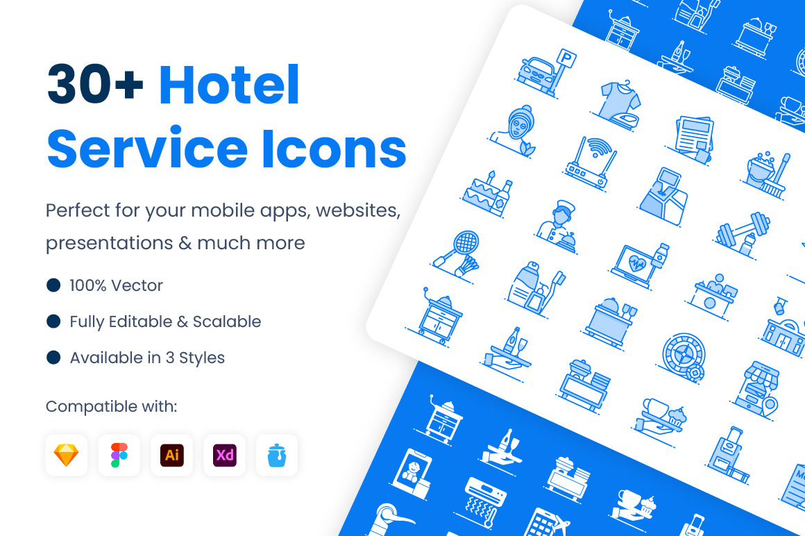 Hotel Service Icons