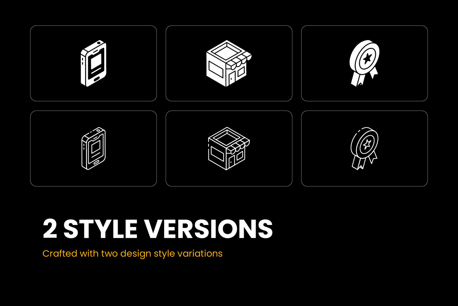 Ecommerce Glyph Isometric Icons Pack Ecommerce Glyph Isometric Icons Pack