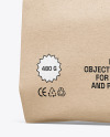 Kraft Paper Food Bag Mockup