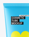 Matte Cosmetic Tube Mockup