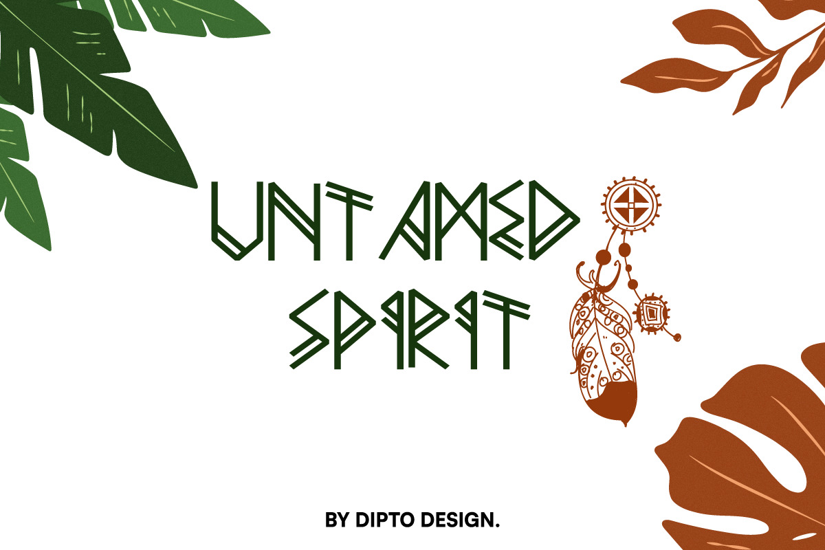 Murki - A Tribal Font Murki - A Tribal Font