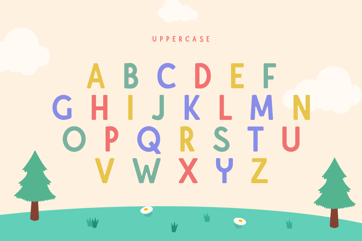 Gingo Kids - Unique Funny Kids Font