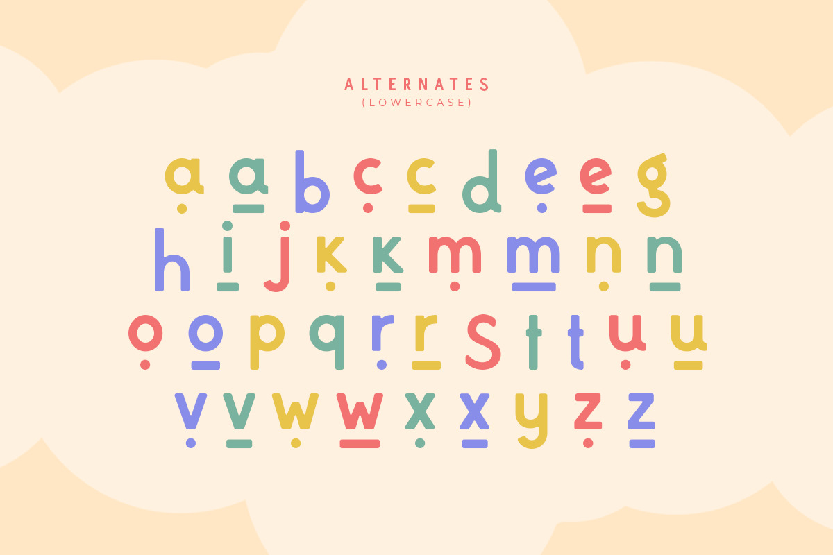 Gingo Kids - Unique Funny Kids Font