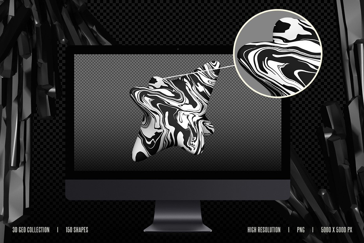 3D Geo Collection Abstract Shapes 3D Geo Collection Abstract Shapes