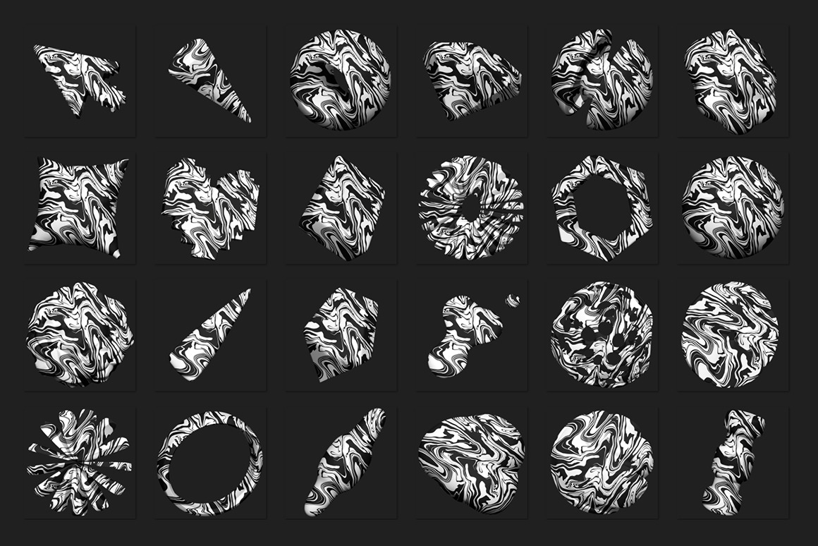 3D Geo Collection Abstract Shapes 3D Geo Collection Abstract Shapes
