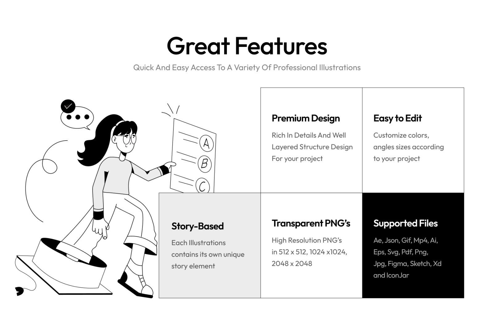 Animated Online Survey Illustrations Animated Online Survey Illustrations
