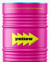 Matte Oil Barrel Mockup