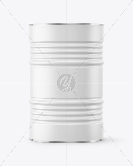 Matte Oil Barrel Mockup