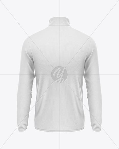 Men's Zip Sweatshirt Mockup