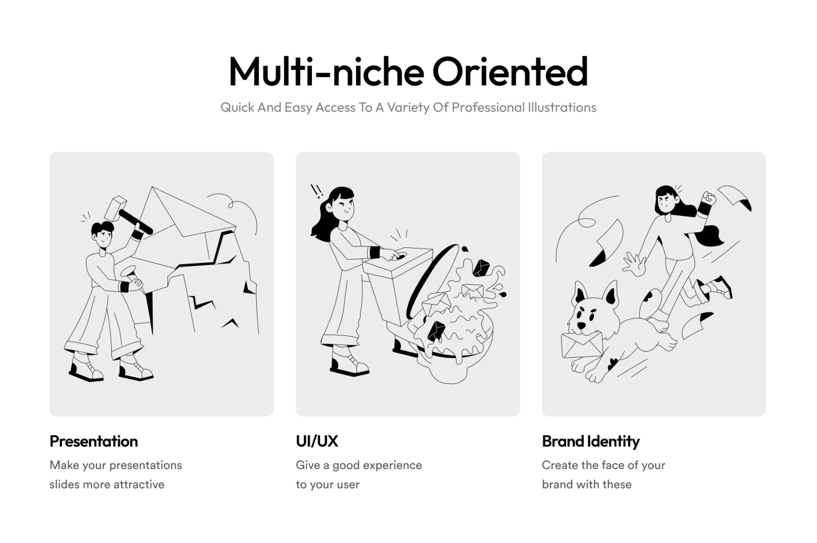 Email Marketing Illustration Set Email Marketing Illustration Set