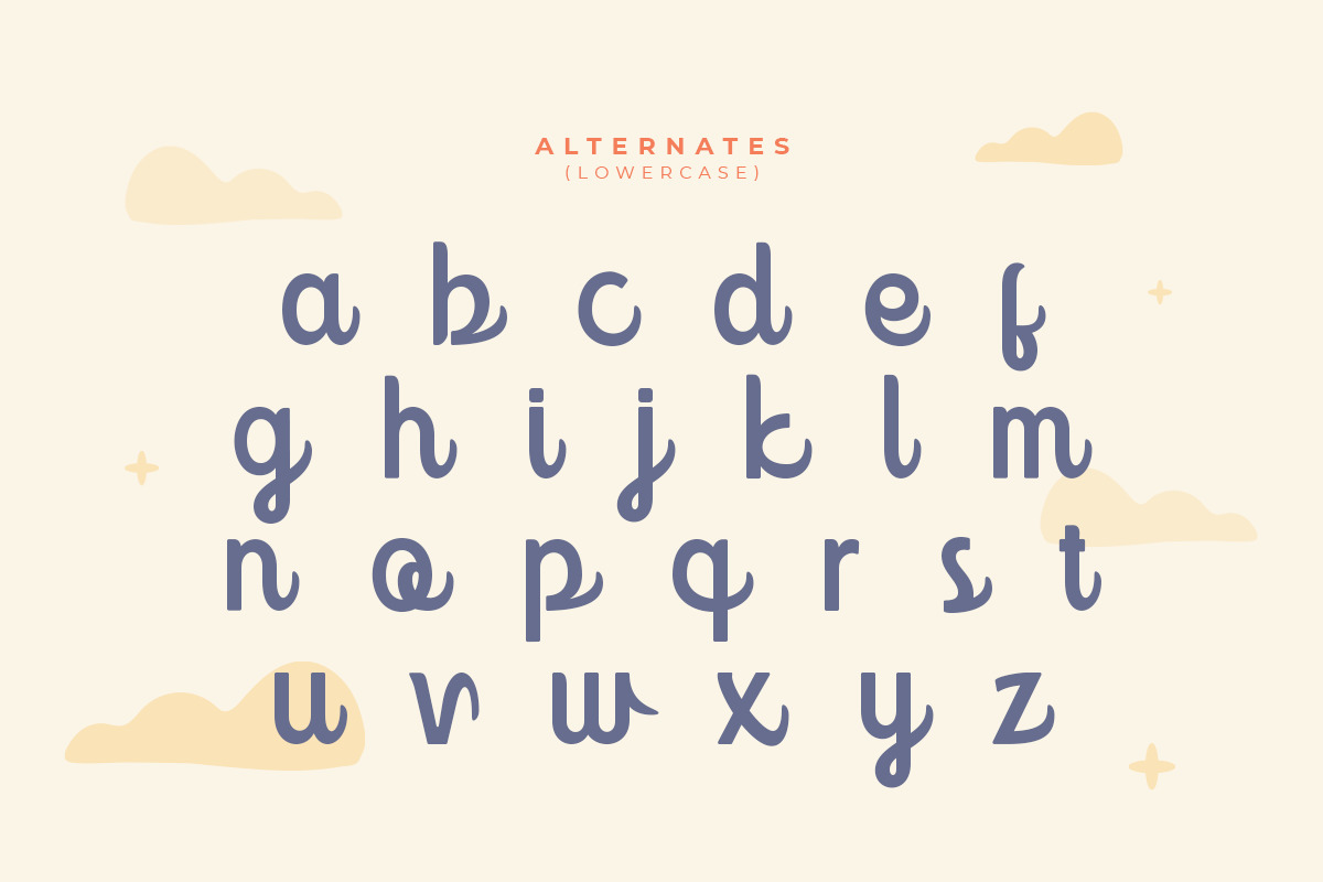 Monday Today - Playful Kids font