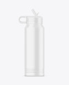 Matte Water Bottle Mockup