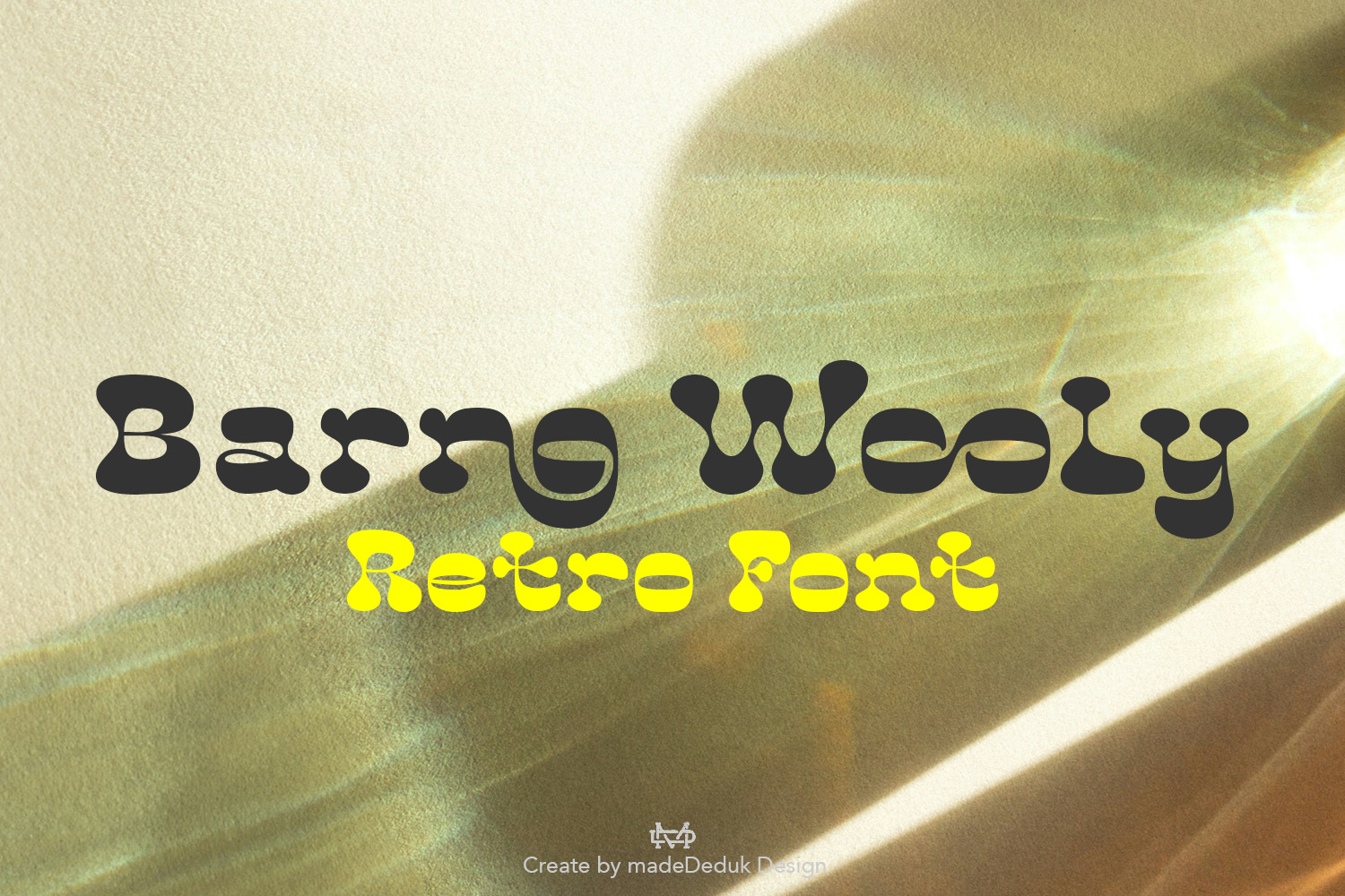 Barno Wooly Vintage Font