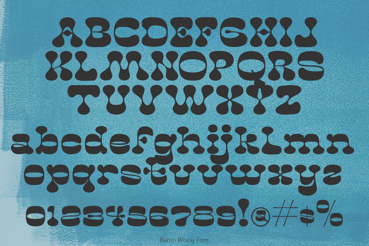 Barno Wooly Vintage Font