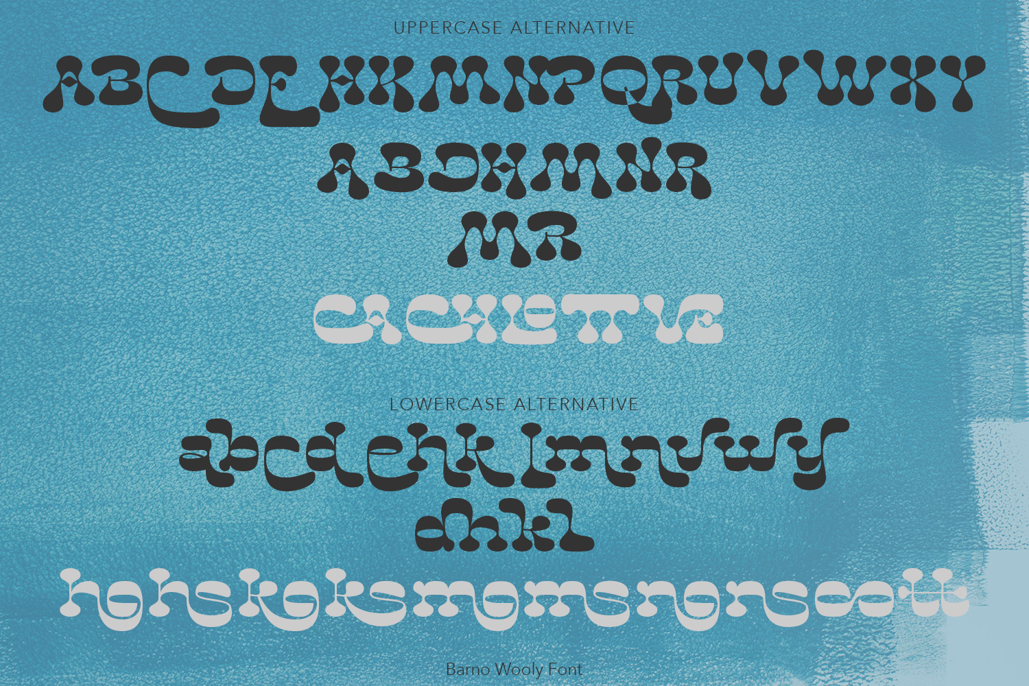 Barno Wooly Vintage Font Barno Wooly Vintage Font