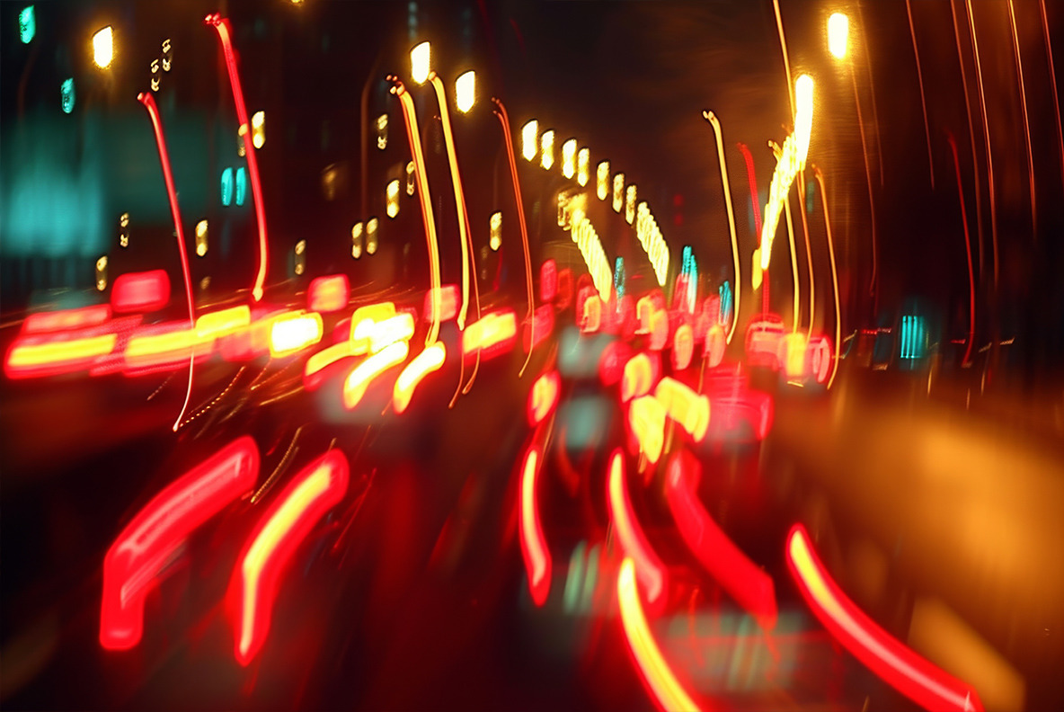 Motion Curvy Urban Road Motion Curvy Urban Road